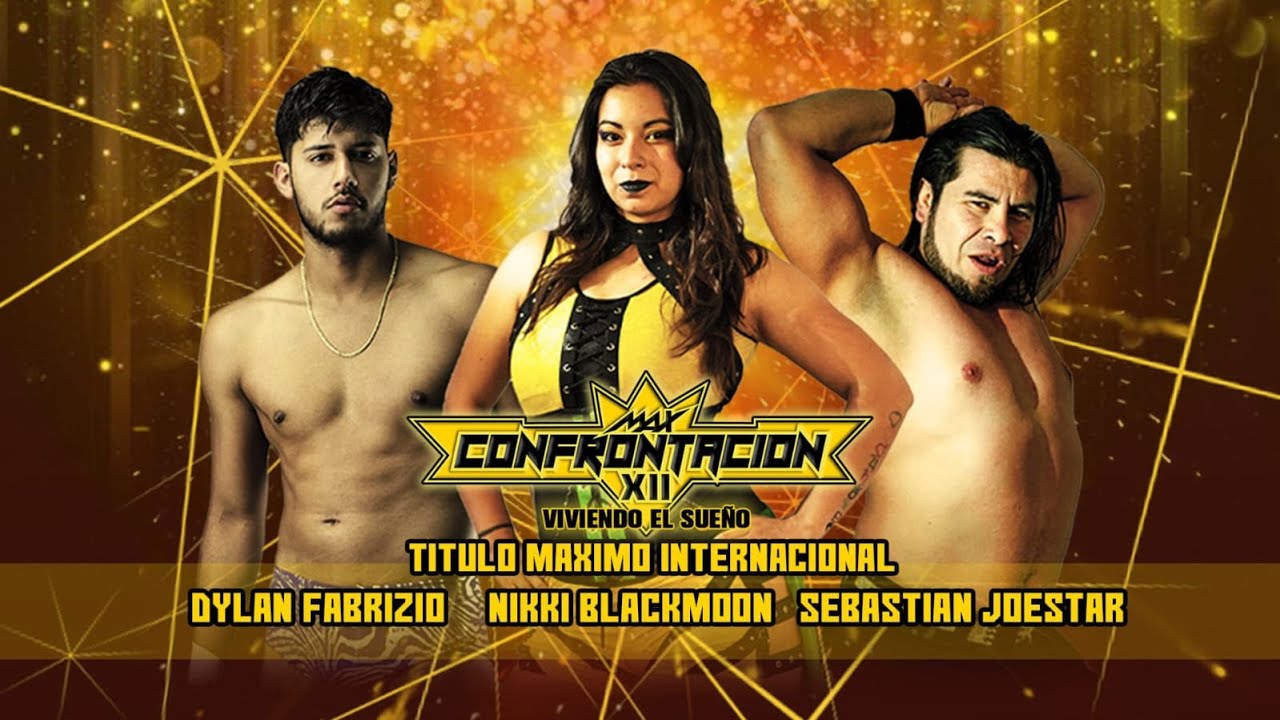 Título Máximo Internacional: Dylan Fabrizio v/s Nikki Blackmoon v/s Sebastian Joestar