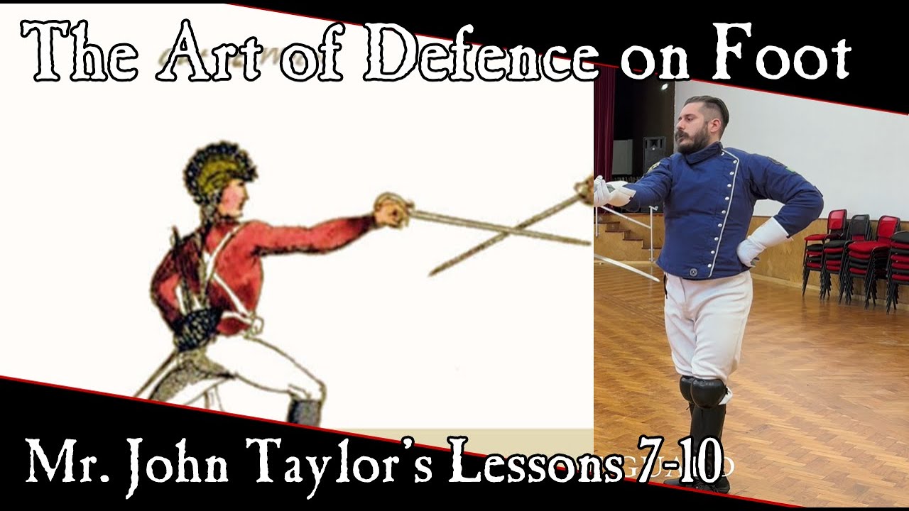 British Military Sabre Instruction - John Taylor Lessons 7 to 10