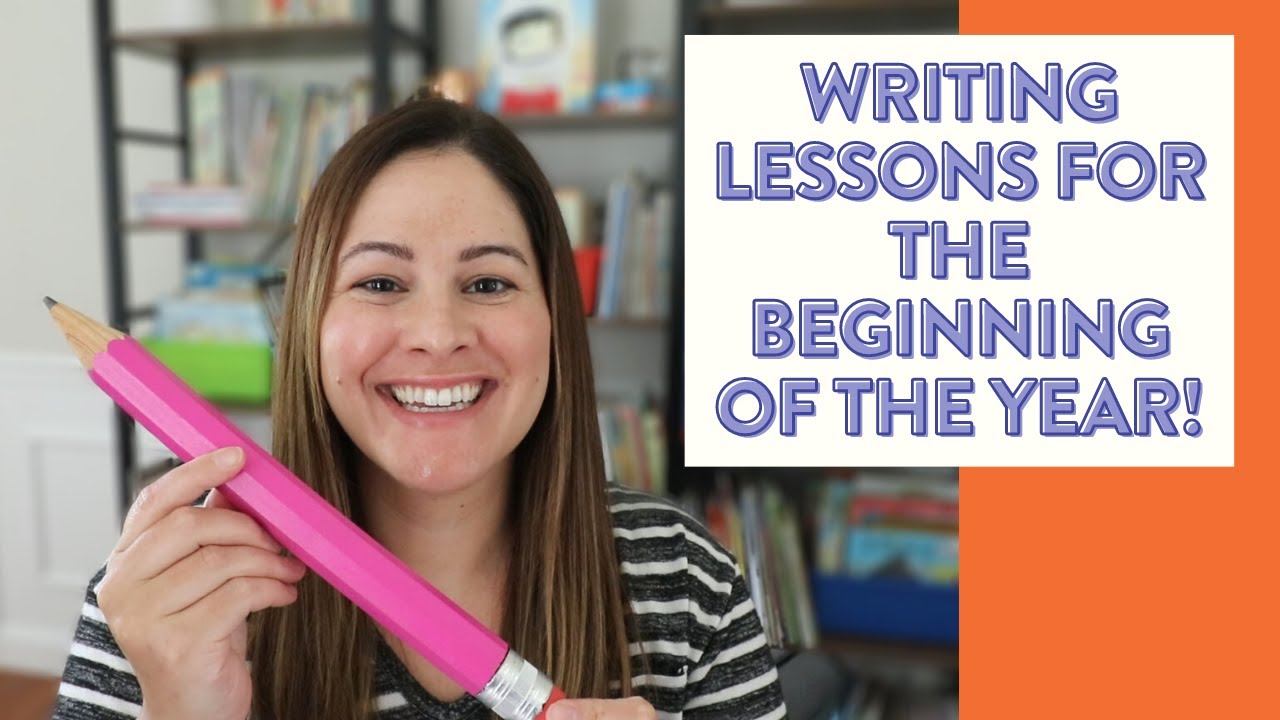 3 Writing Lessons to Teach at the Beginning of the Year // Beginning of the year writing lessons K-2