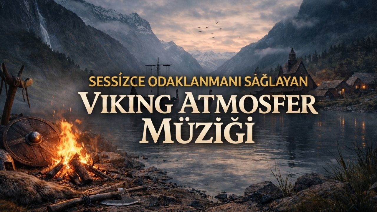 Sessizce Odaklanmanı Sağlayan Viking Atmosfer Müziği | Çalışma & Odak