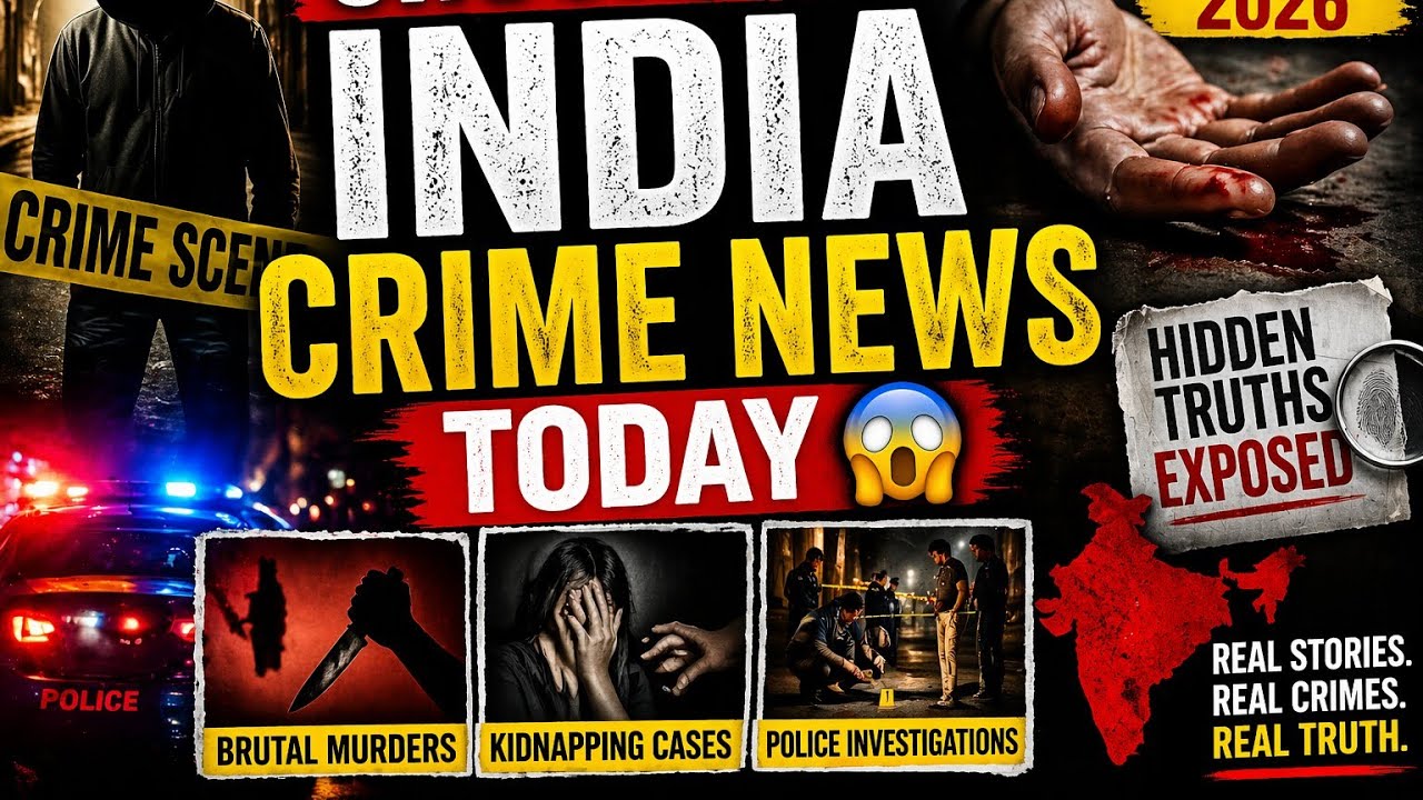 Shocking India Crime News 😱 Murders, Kidnapping & Hidden Truths | Latest Report 2026