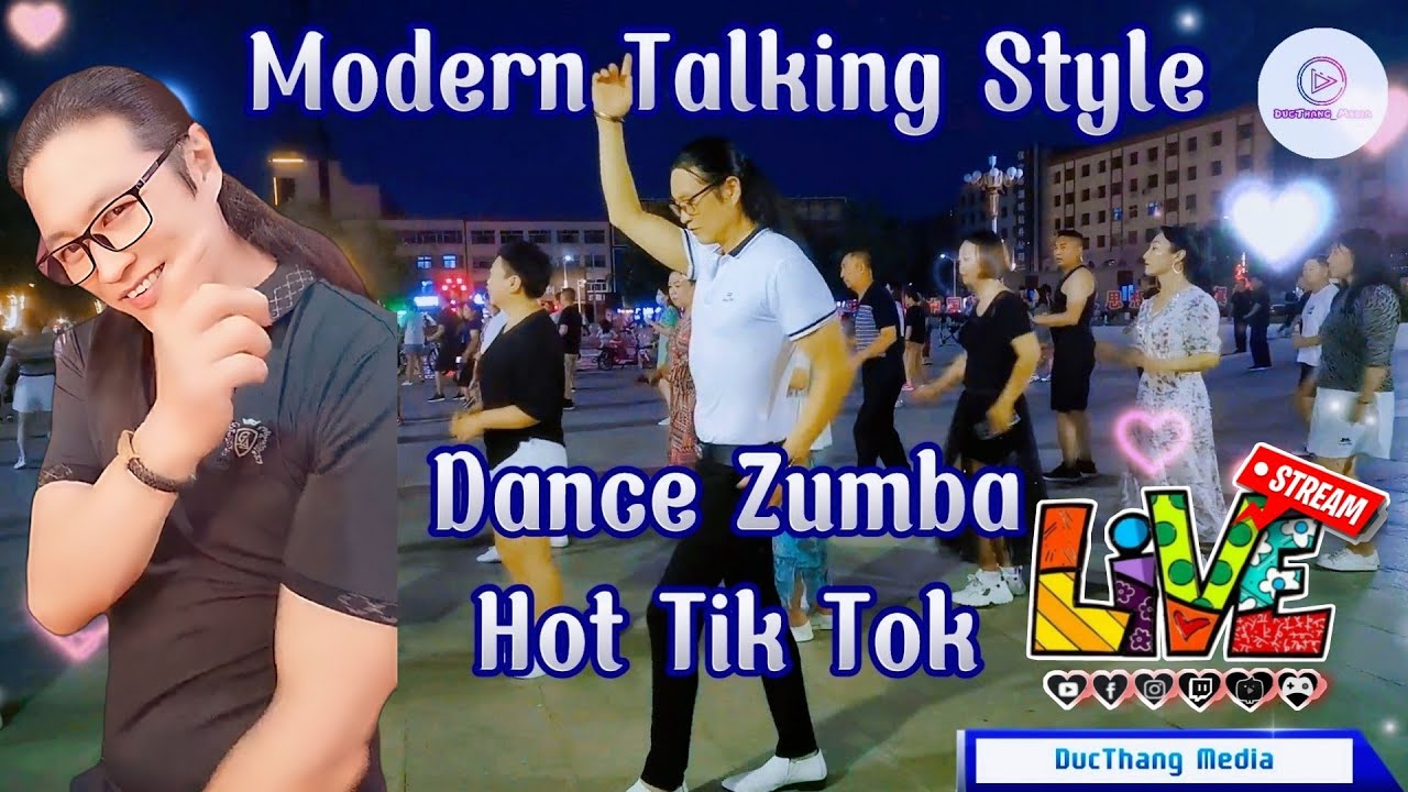 🔴[ Live Stream ]💃Dancing In The Park 활기찬 공원에서 댄스 그룹 댄스  MUSICA DEL CHINO BAILANDO TIK TOK 2022