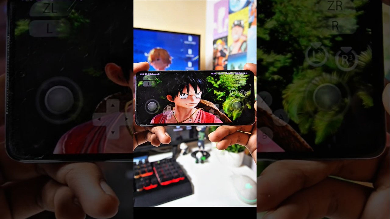 Eden Emulator Andorid - Jump Force Test!  #manifestedit
