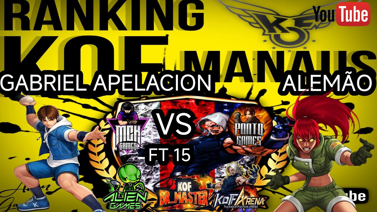 GABRIEL APELACION VS ALEMAO FT 15 OFF LINE PELO RANK KOF AM.