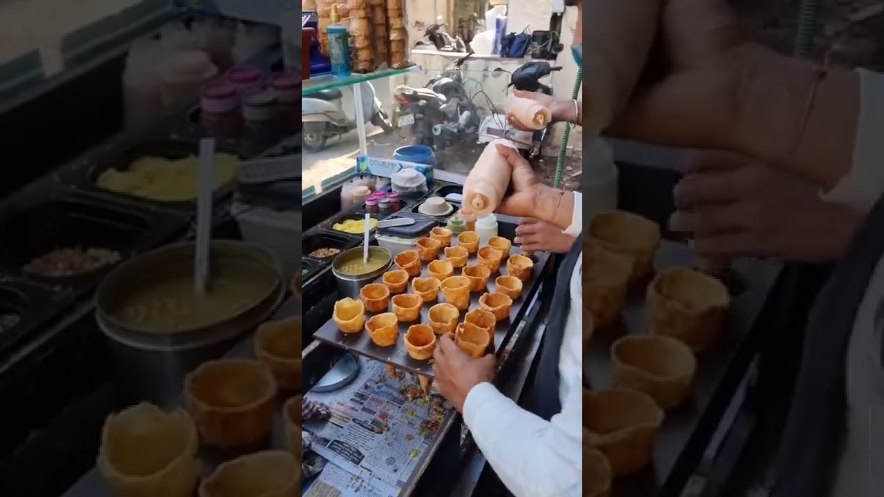 Cone Chaat Of Surat l #food #foodies #chaat #chaatrecipe #surat #gujrat #foodlovers #foodporn