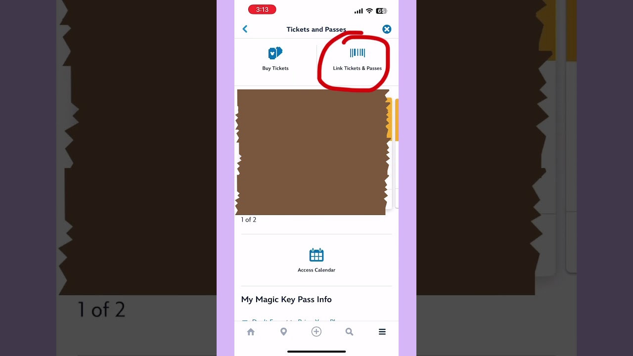 Learn how to quickly link your Disneyland Park Tickets in your My Disney App!