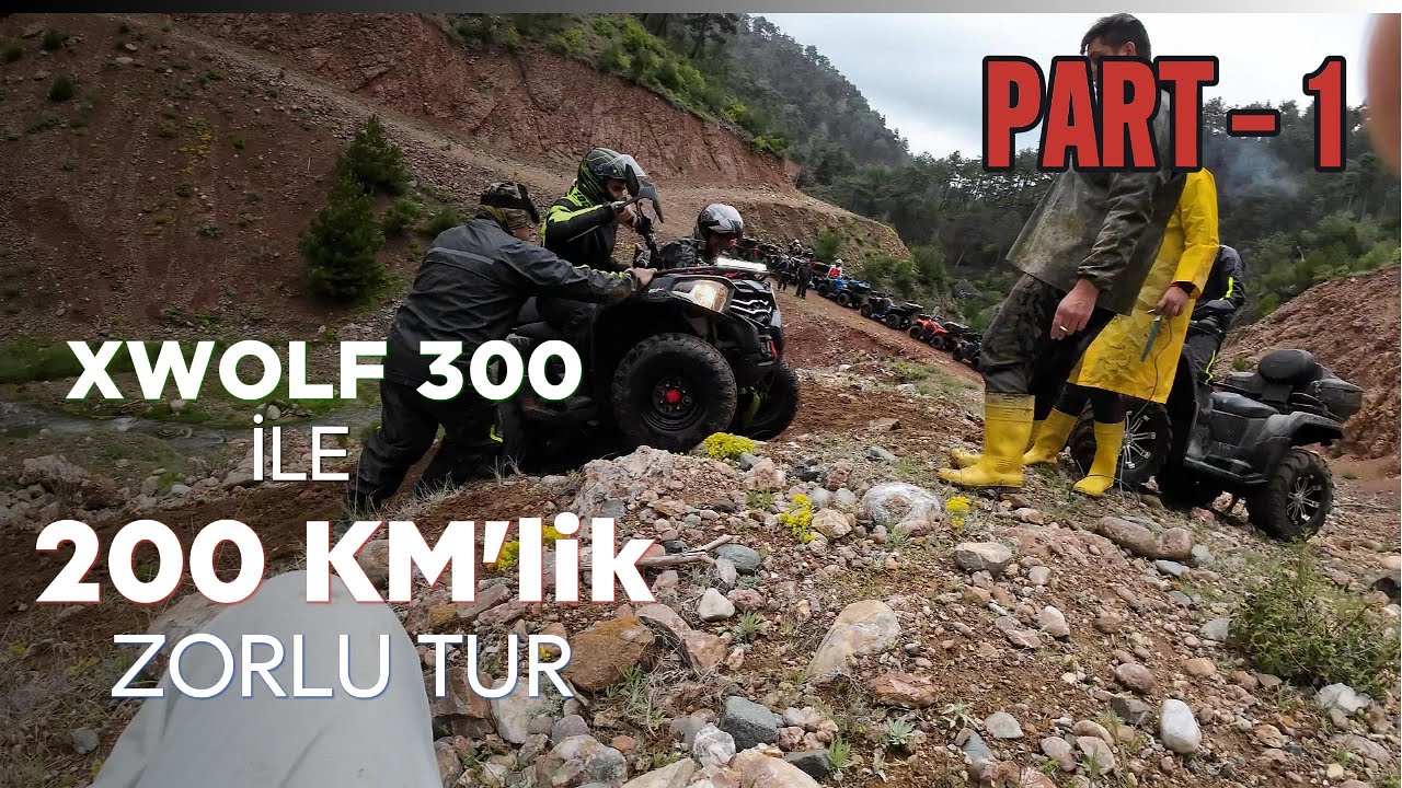 DENİZLİ YATAĞAN ATV OFF ROAD - HONAZ AKBAŞ BARAJI - KEFE YAYLASI PARKURLARI - PART 1