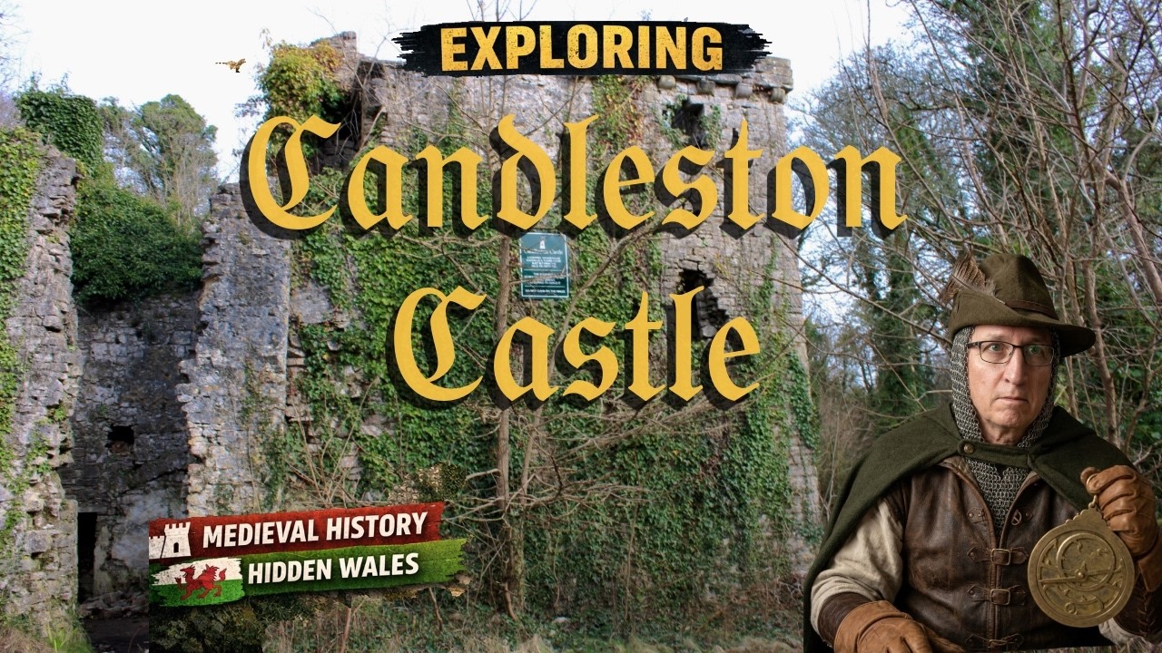 Hidden Welsh Castles: Full Walking Tour of Candleston Castle (Bridgend)