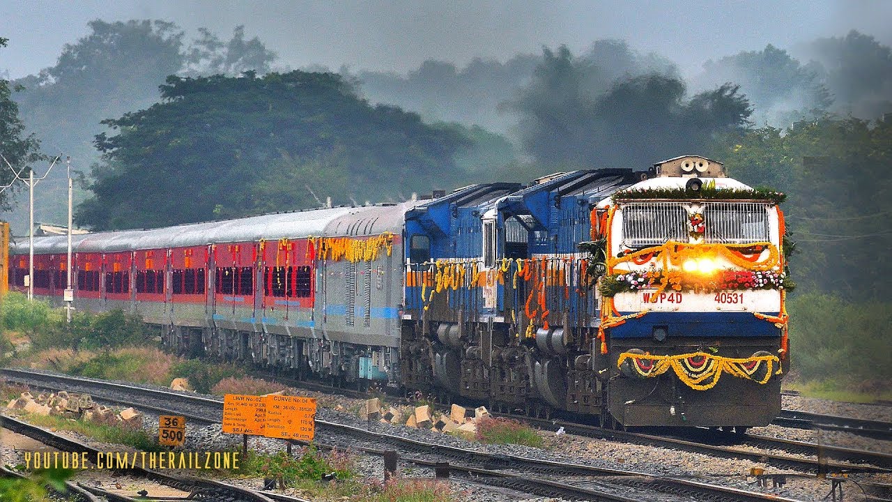A Tensed Moment | First LHB Run Belgaum Superfast Express Train | Indian Railways