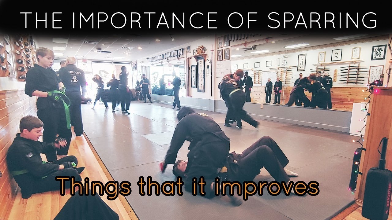 After Sparring Discussion at The Dojo