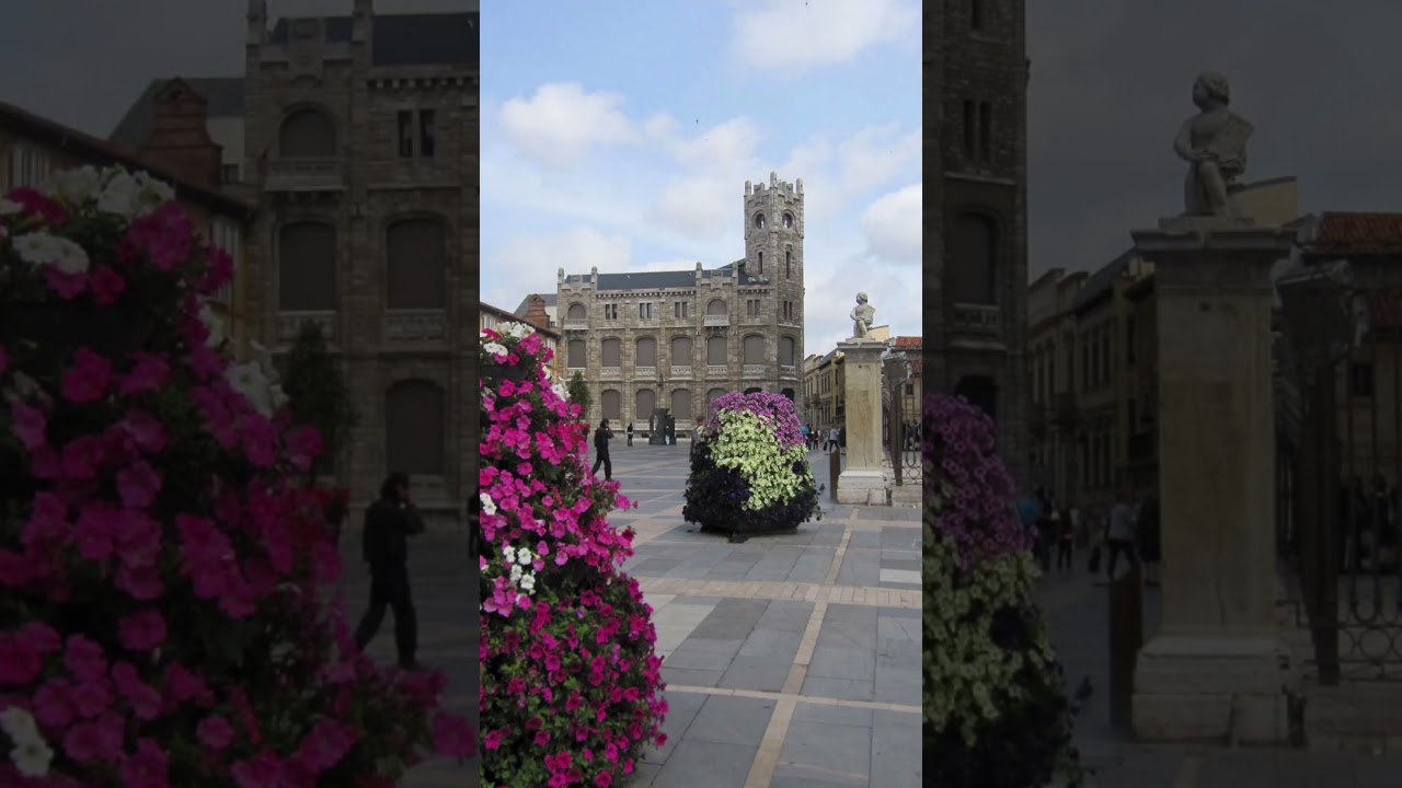 Leon,Spain,Pielgrzymka do SANTIAGO de Compostela #shorts #travel #wyprawa rowerwa