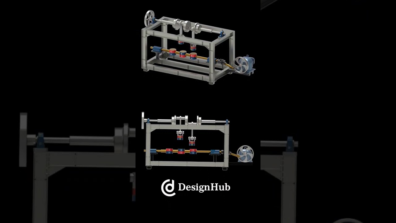 Free Energy #design #magnetic #3d #solidworks #engineering #engine