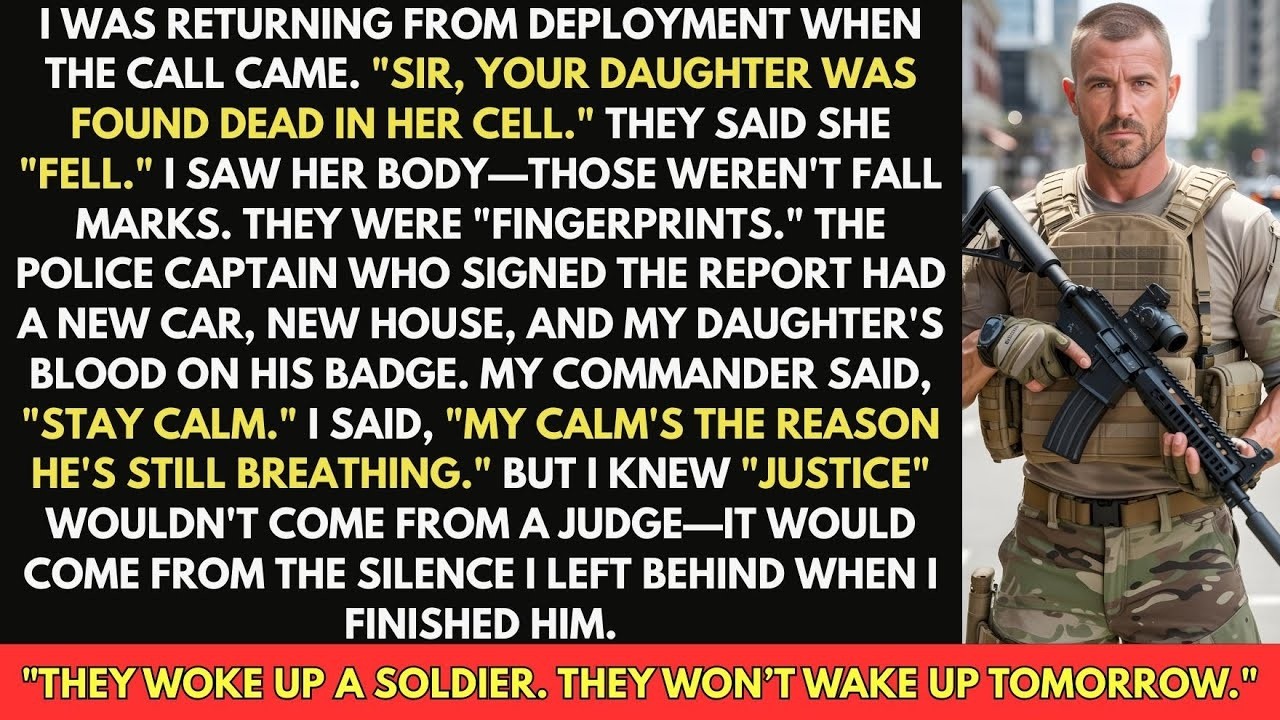 I Was Delta Force. Police Captain Broke My Daughter's Neck In Cell. He Said She Fell Down.