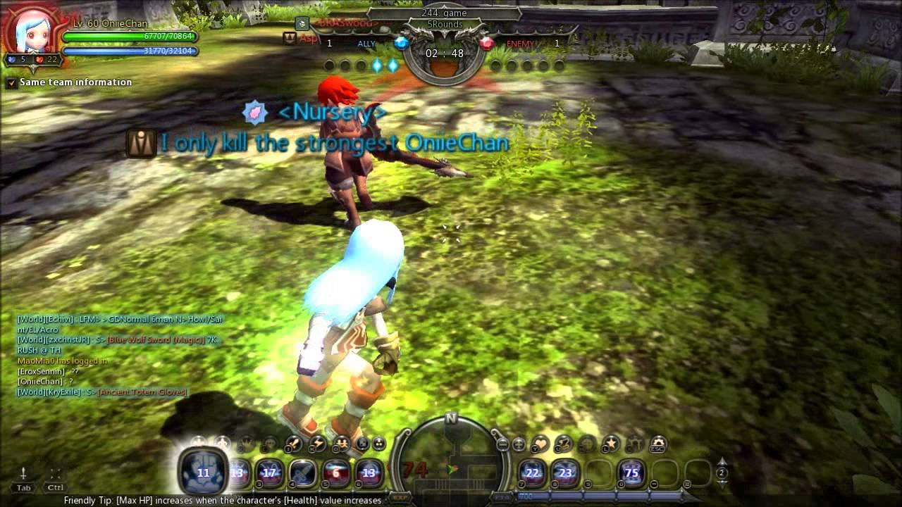 Dragon Nest SEA PVP:Moonlord Vs Adept(60 Cap)