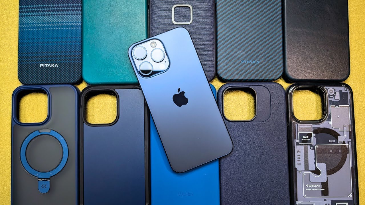 10 лучших чехлов для синего титанового iPhone 15 Pro Max!