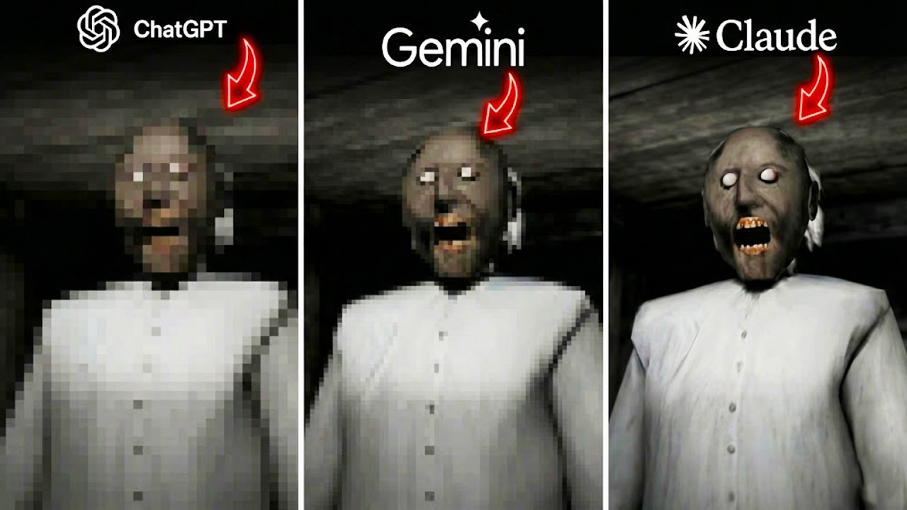ChatGPT vs Gemini vs Claude Make GRANNY From Scratch!
