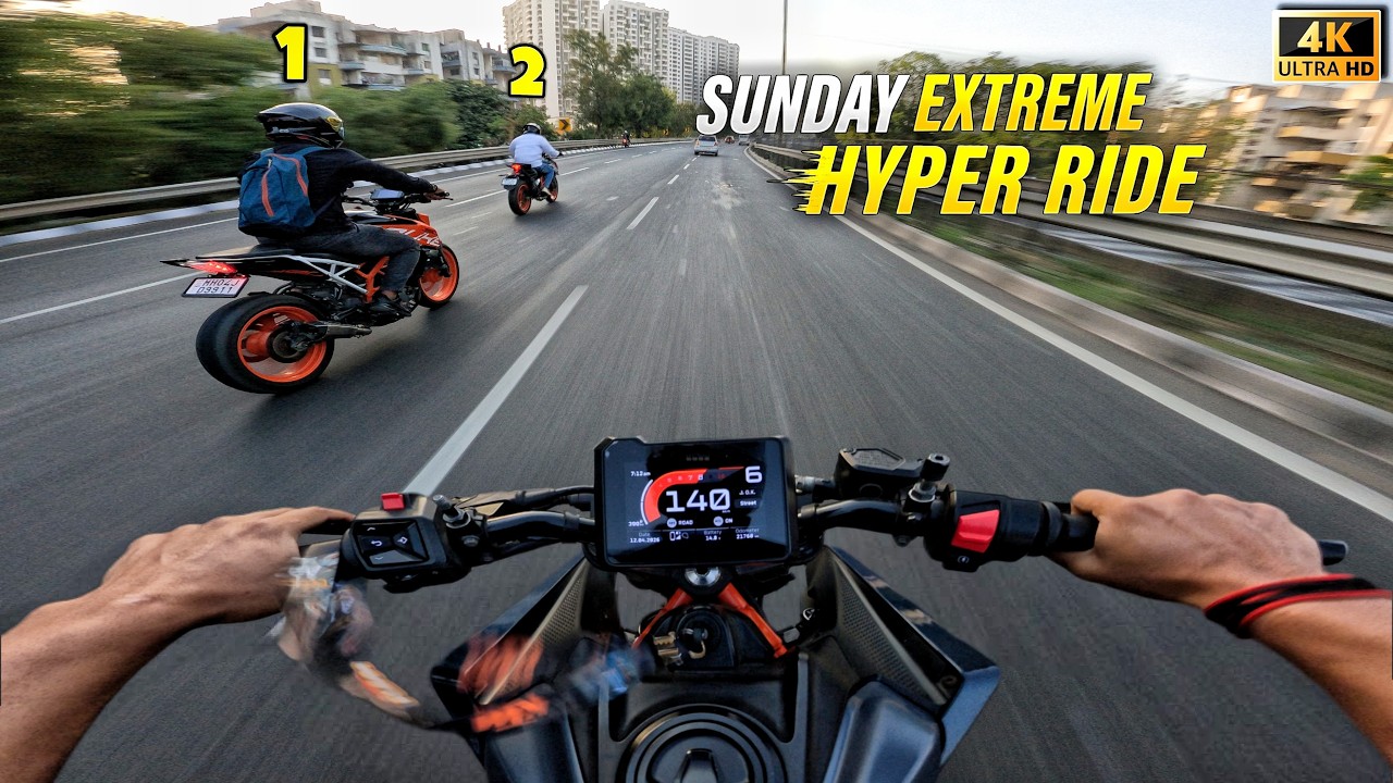 Extreme 4k Hyper Ride Pov : DUKE 390 GEN 3 ⚡  Pure Adrenaline |🔥| #motovlog #duke390 
