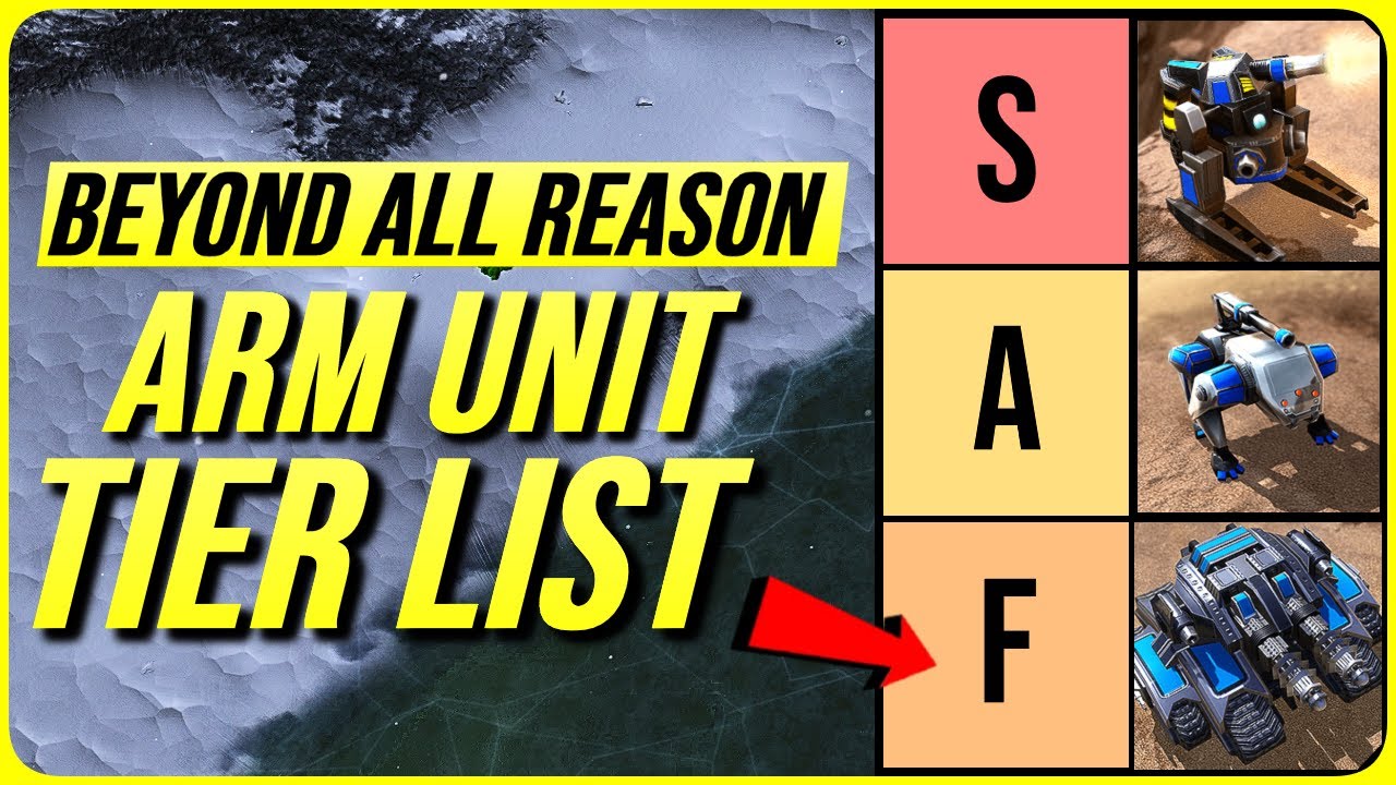 Armada Unit Tier List - Beyond All Reason Guide