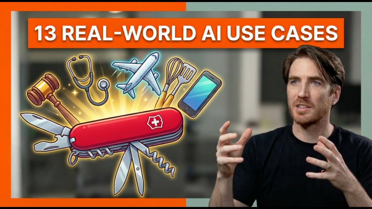 13 Practical AI Use Cases, From Reverse Engineering Recipes to Fixing the Toilet