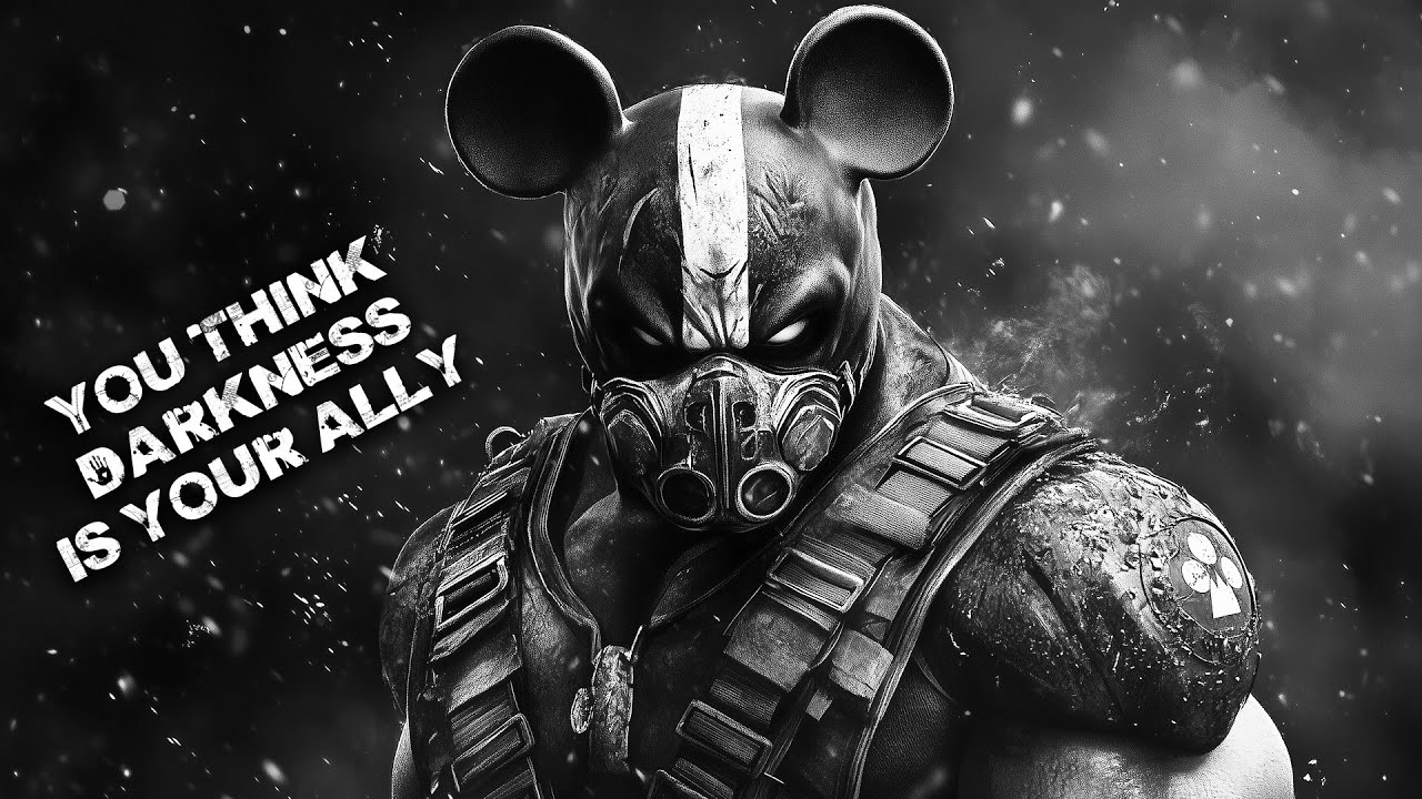 Dark Minimal Techno Mix 2024 Mad Mickey Mouse as Bane by RTTWLR