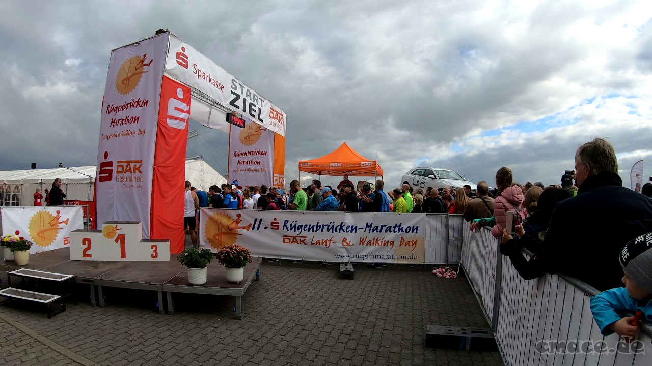 Rügenbrückenlauf 20.10.2018 - Start 12km Lauf
