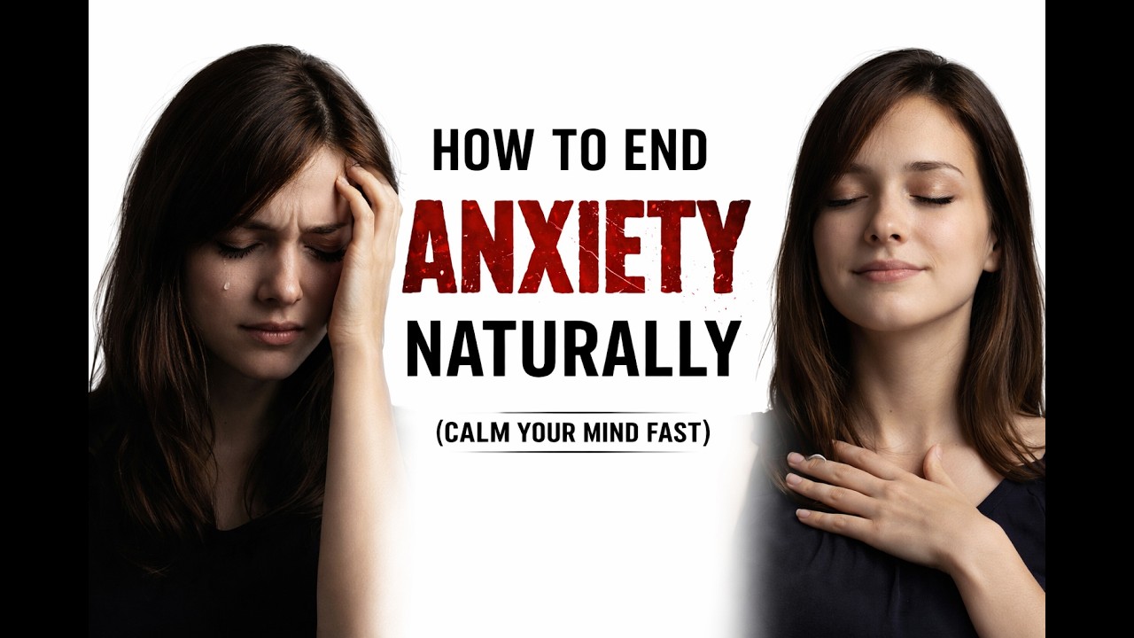 How To End Anxiety Naturally (Calm Your Mind Fast)