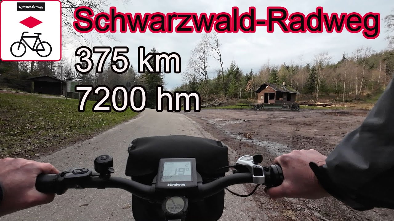 Schwarzwald-Radweg Der Westweg für Radfahrer
