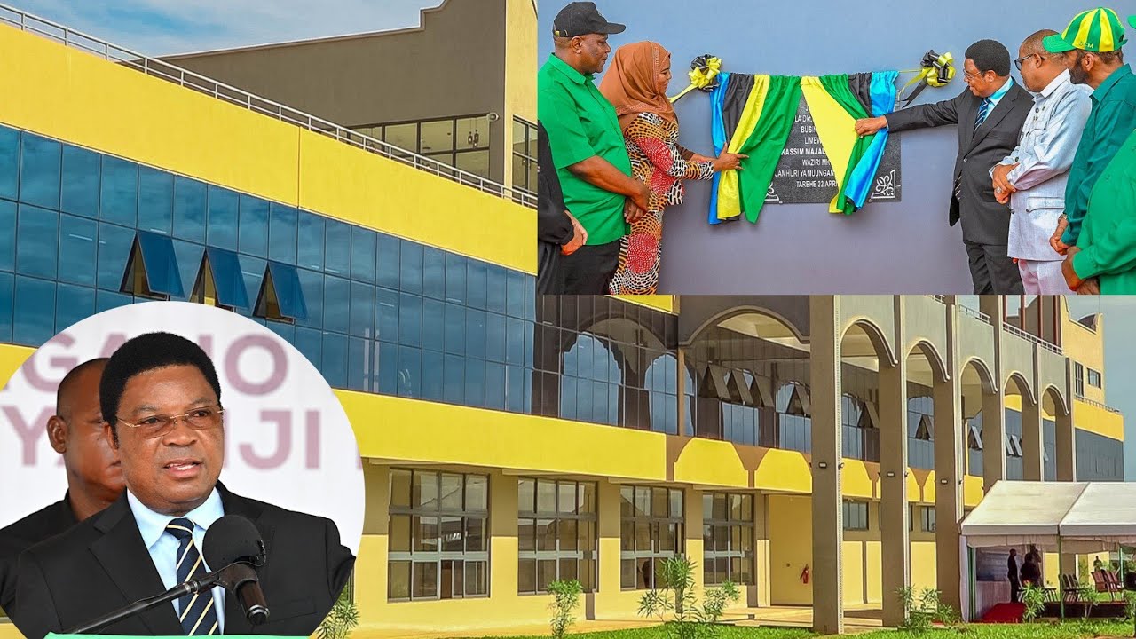 WAZIRI MKUU AWEKA JIWE LA MSINGI JENGO LA KITEGA UCHUMI  TANGA