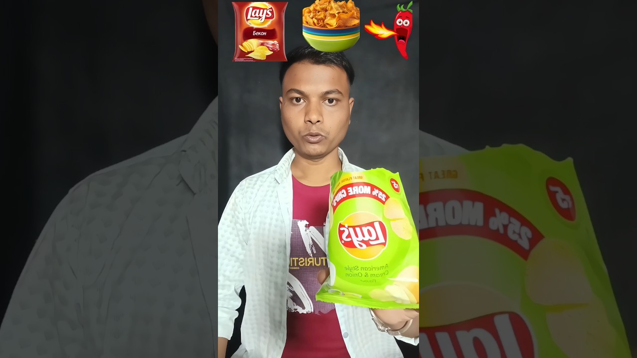 Eating crunchy chips 🤤