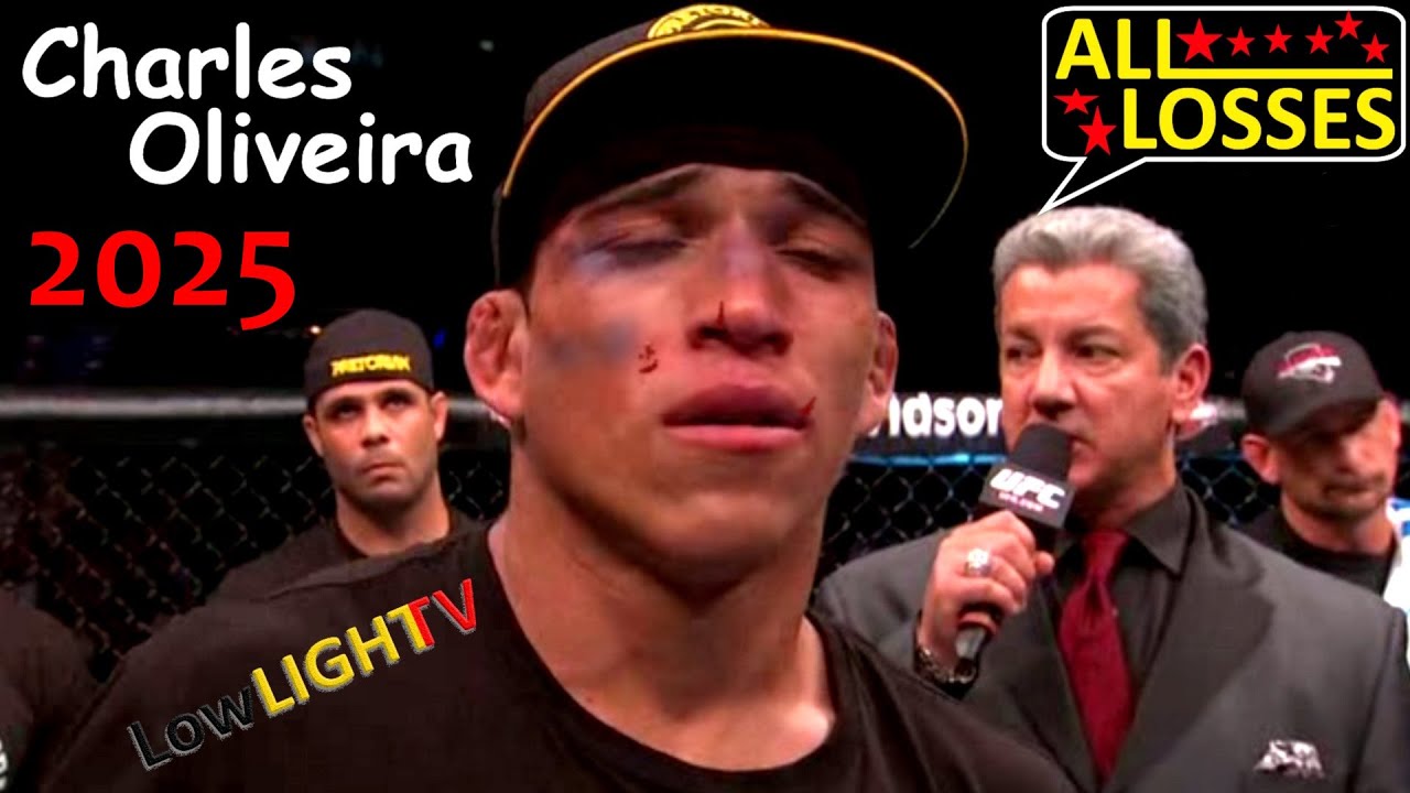 Charles Oliveira LOSSES 2025. 