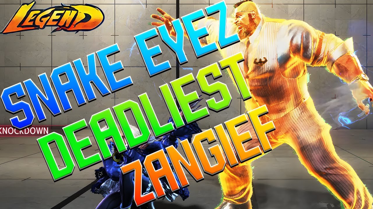 Street Fighter 6 🔥 Snake Eyez Rank No.1 Zangief Deadliest Zangief Gameplay!