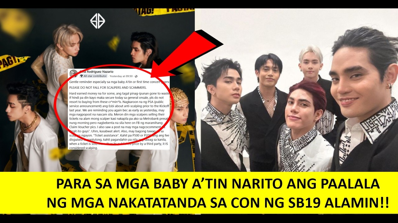 SB19 FAN NAGBABALA SA MGA BAGONG ATIN NA BIBILI NG TICKET HUWAG MAGPALINLANG SA MGA SCALPERS