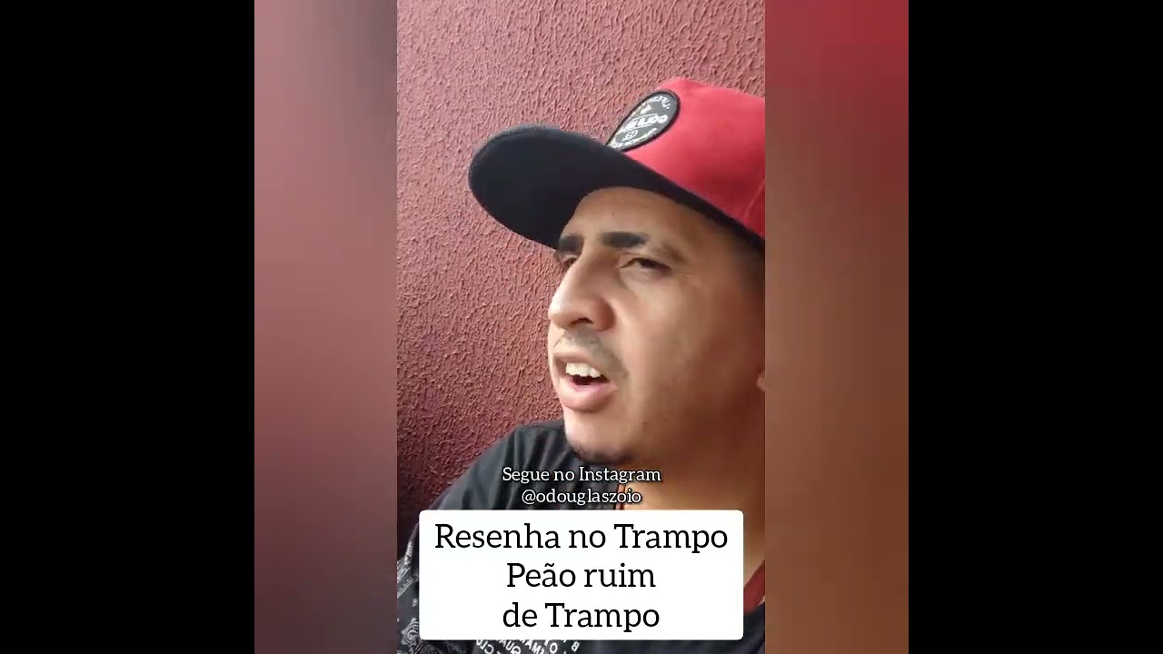 pe&atilde;o ruim de trampo #resenha #humor #comedia