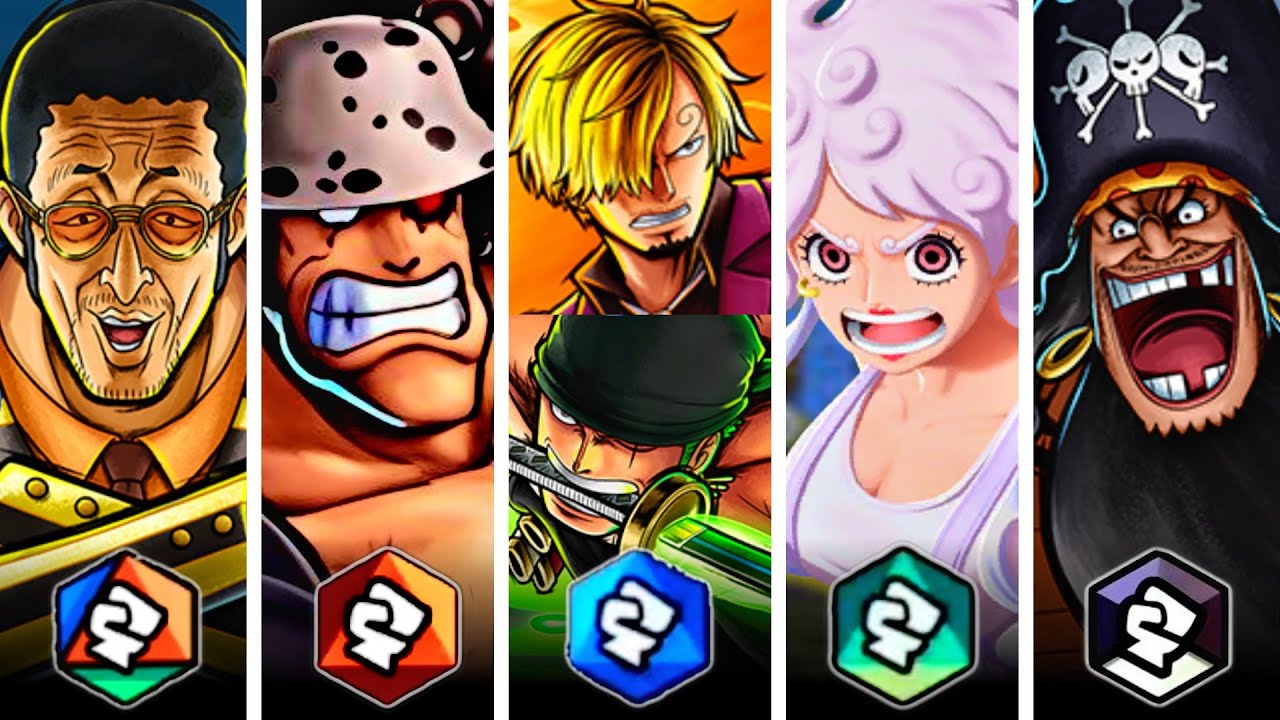 TOP 5 ATTACKERS in One Piece Bounty Rush 
