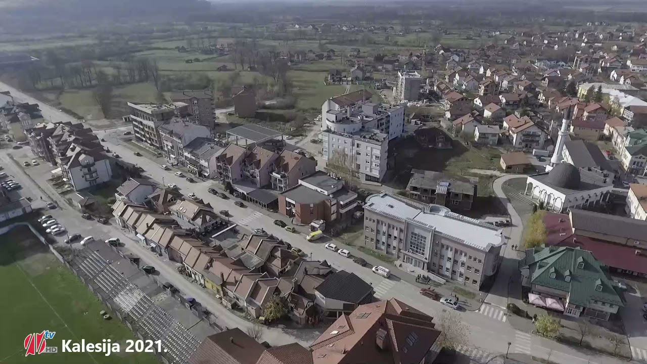 Kalesija, 13. 11. 2021.:Pogled iz zraka