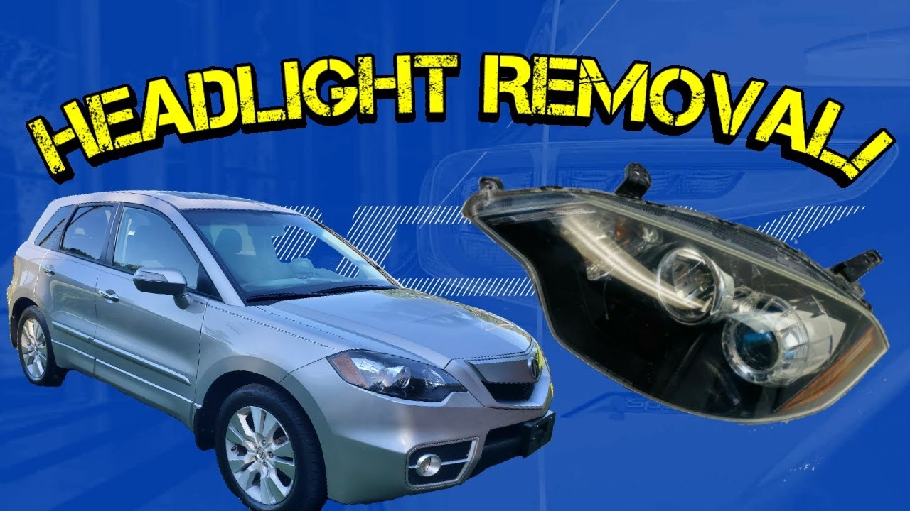 QUICK VIDEO! Headlight Removal Acura RDX (06-12) HID Ballast Location