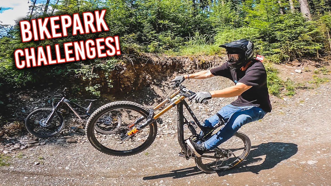 DOWNHILL MTB BIKEPARK CHALLENGES!