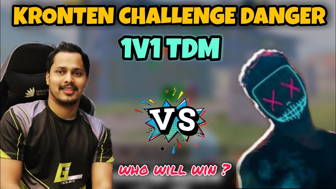 Kronten gaming challenge Hydra Danger in 1v1 TDM💥
