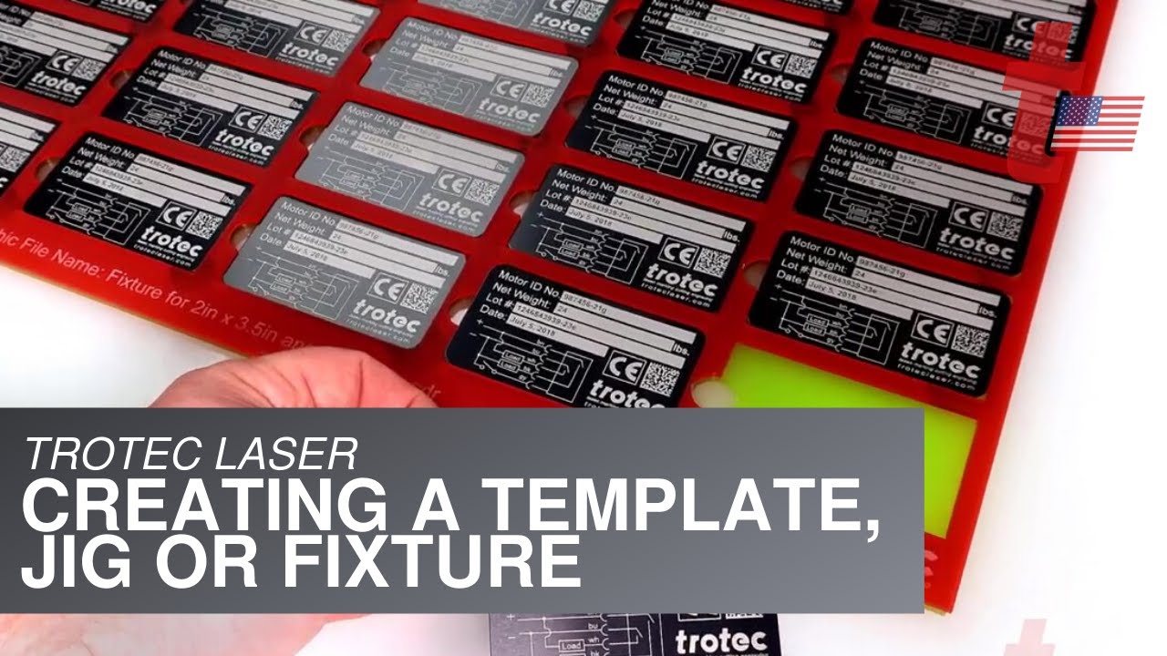 Trotec DIY: Creating a Template, Jig or Fixture