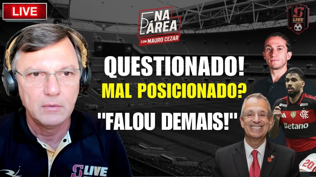 FILIPE QUESTIONADO! POSIÇÃO DE PAQUETÁ! BAP FALA D+! RENOVA? | DEBATE AO VIVO COM MAURO CEZAR #257