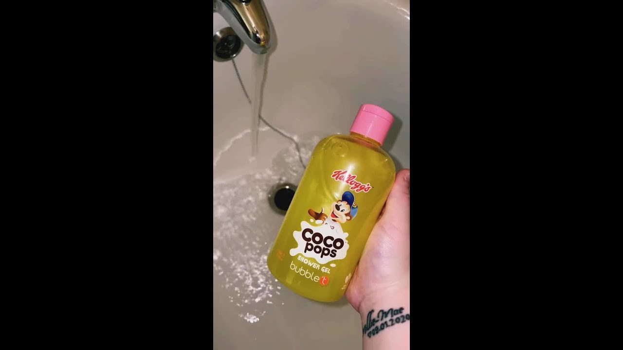 Our shower gels double as a bubble bath