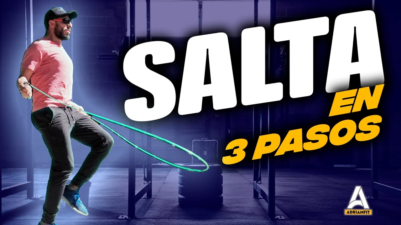 Como SALTAR LA CUERDA para Principiantes✅ 3 Pasos DESDE CERO