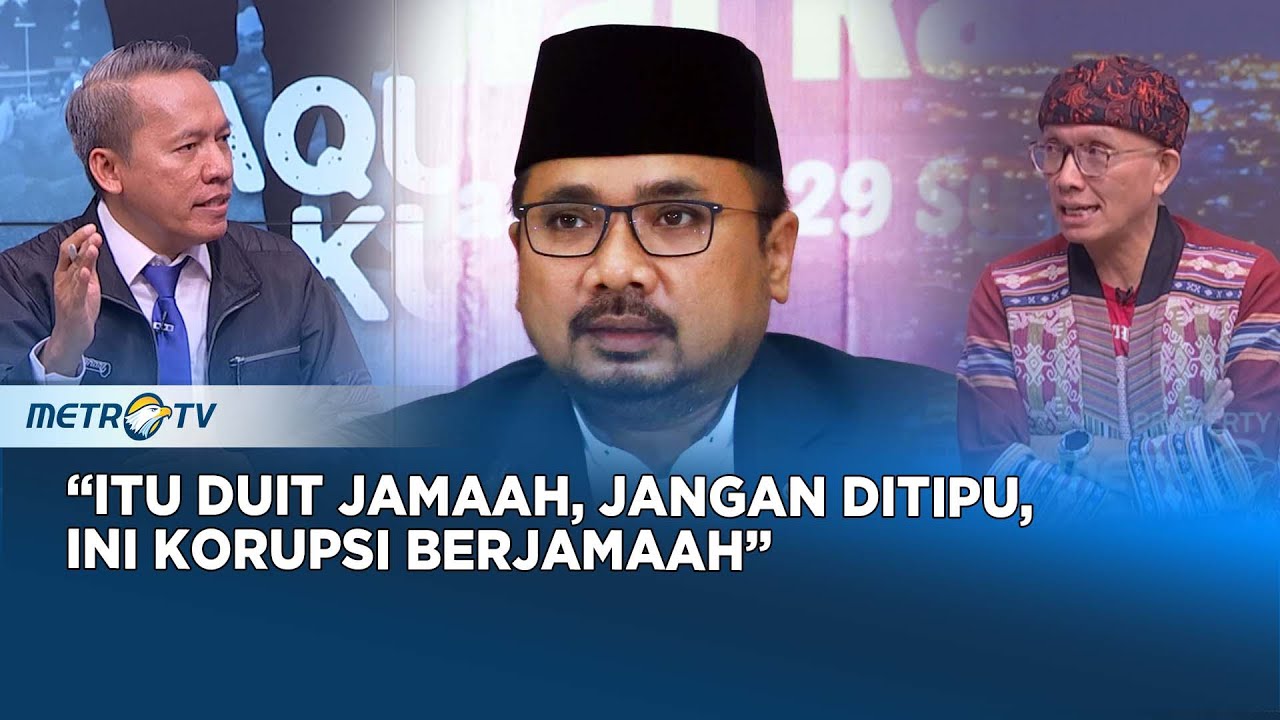 KASUS KORUPSI KUOTA HAJI, KANG ASEP: ITU KORUPSI BERJAMAAH #Kontroversi