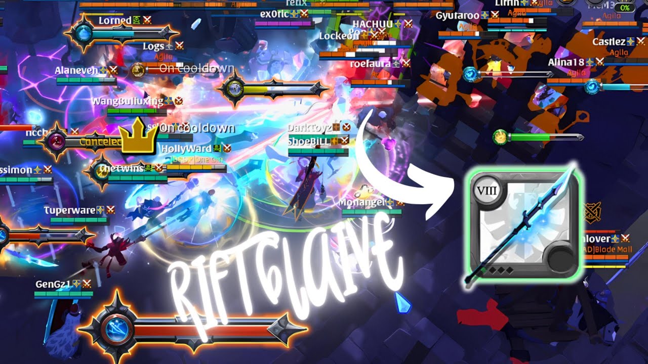 RIFT GLAIVE 水晶长矛 | BOMB SQUAD | AS SERVER | ONE GIN | Albion Online ZVZ