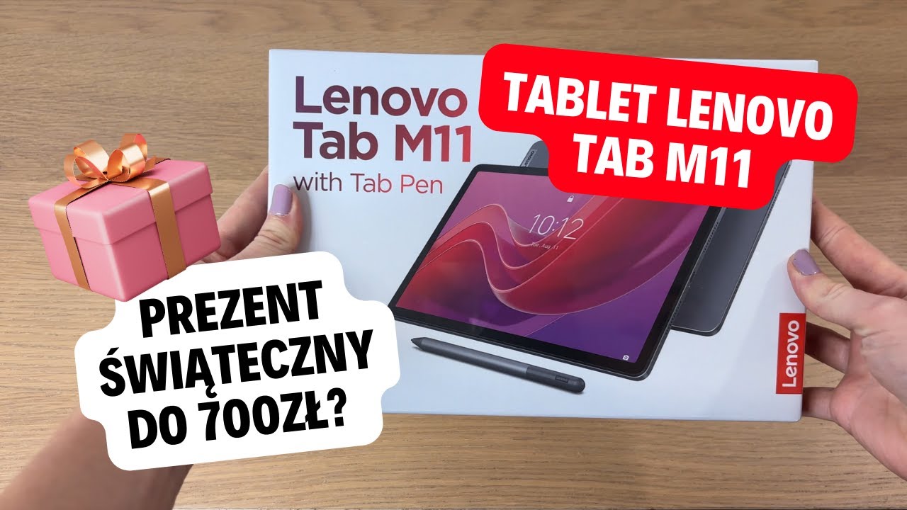 Najlepszy tablet na prezent świąteczny do 700zł? Test i recenzja tabletu Lenovo Tab M11