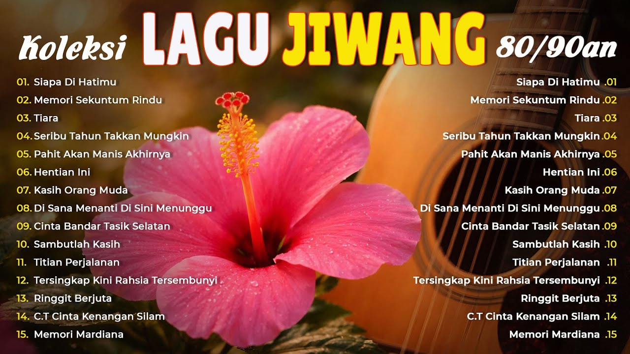 Koleksi Lagu Jiwang 80an 90an - Menggamit Kenangan Lalu Rock Kapak Paling Syahdu