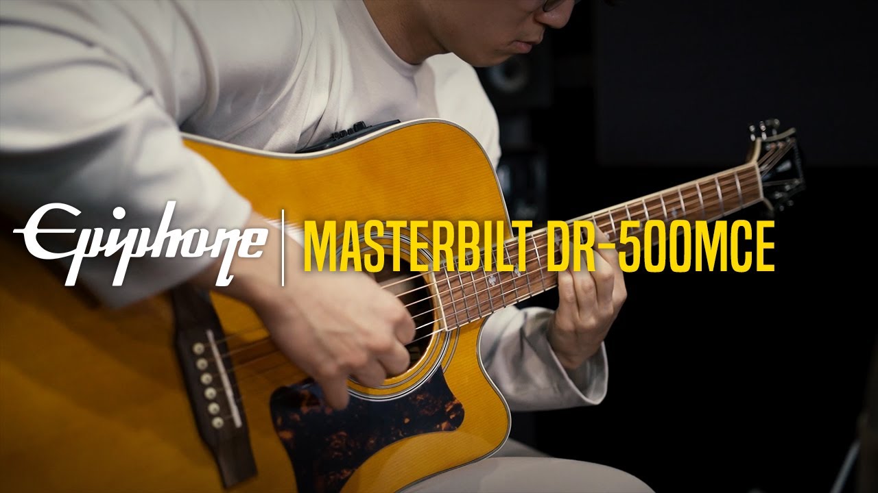 Epiphone Masterbilt DR-500MCE Demo ('항해 - Zairo' Covered by Guitarist '김화종')