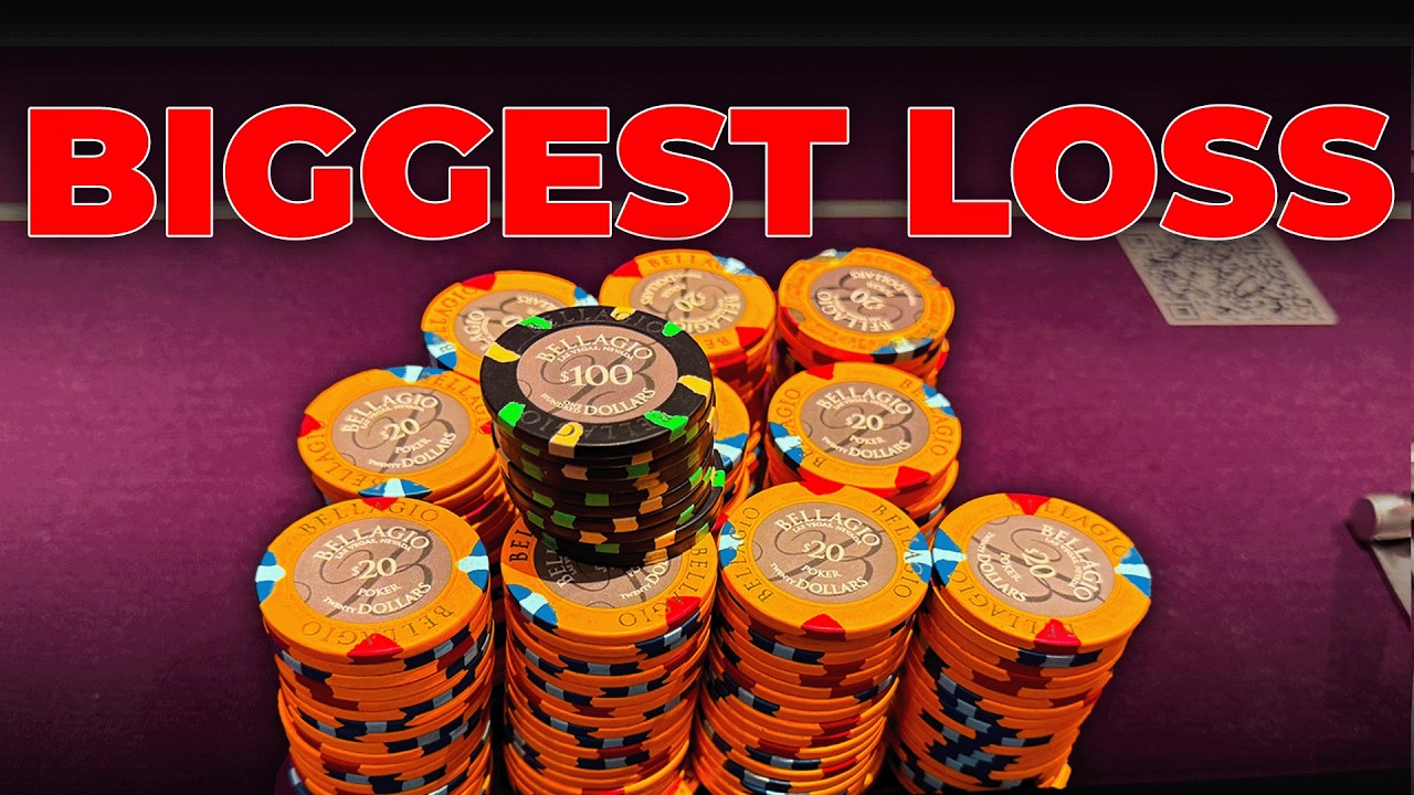 ОГРОМНЫЙ ПРОИГРЫШ на турнире по смешанной игре в покер $80/$160 в Bellagio | Видеоблог о покере № 26