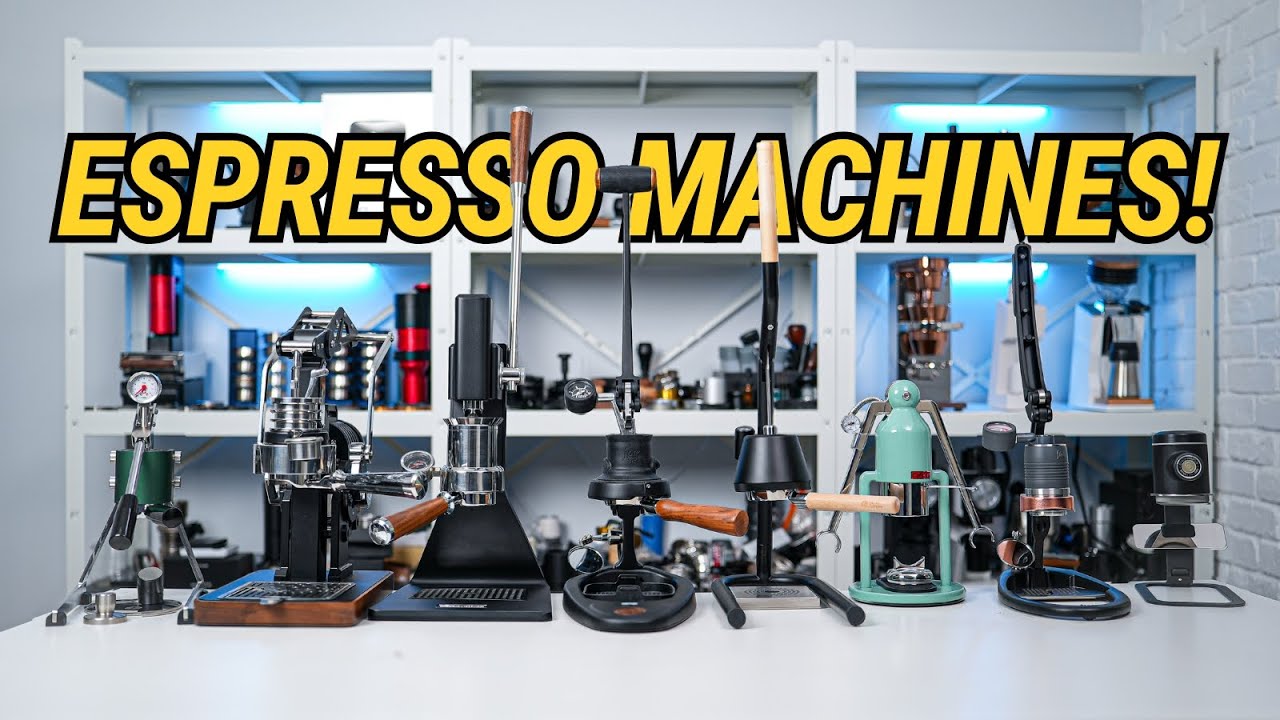 BEST Manual Espresso Machines Review!
