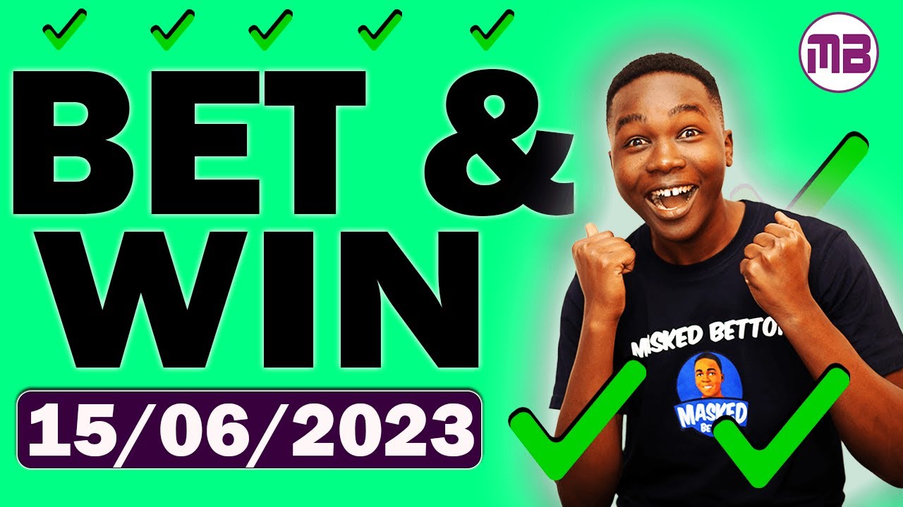 FOOTBALL PREDICTIONS TODAY 15/6/2023 | SOCCER PREDICTIONS TODAY | BETTING TIPS #footballbetting